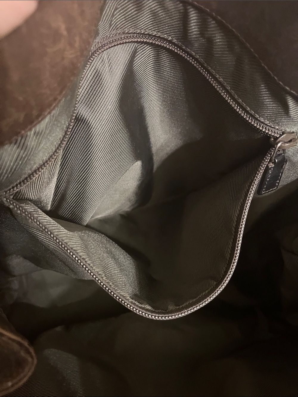Gucci Brown Monogram Tote with Leather Straps - Picture 11 of 16